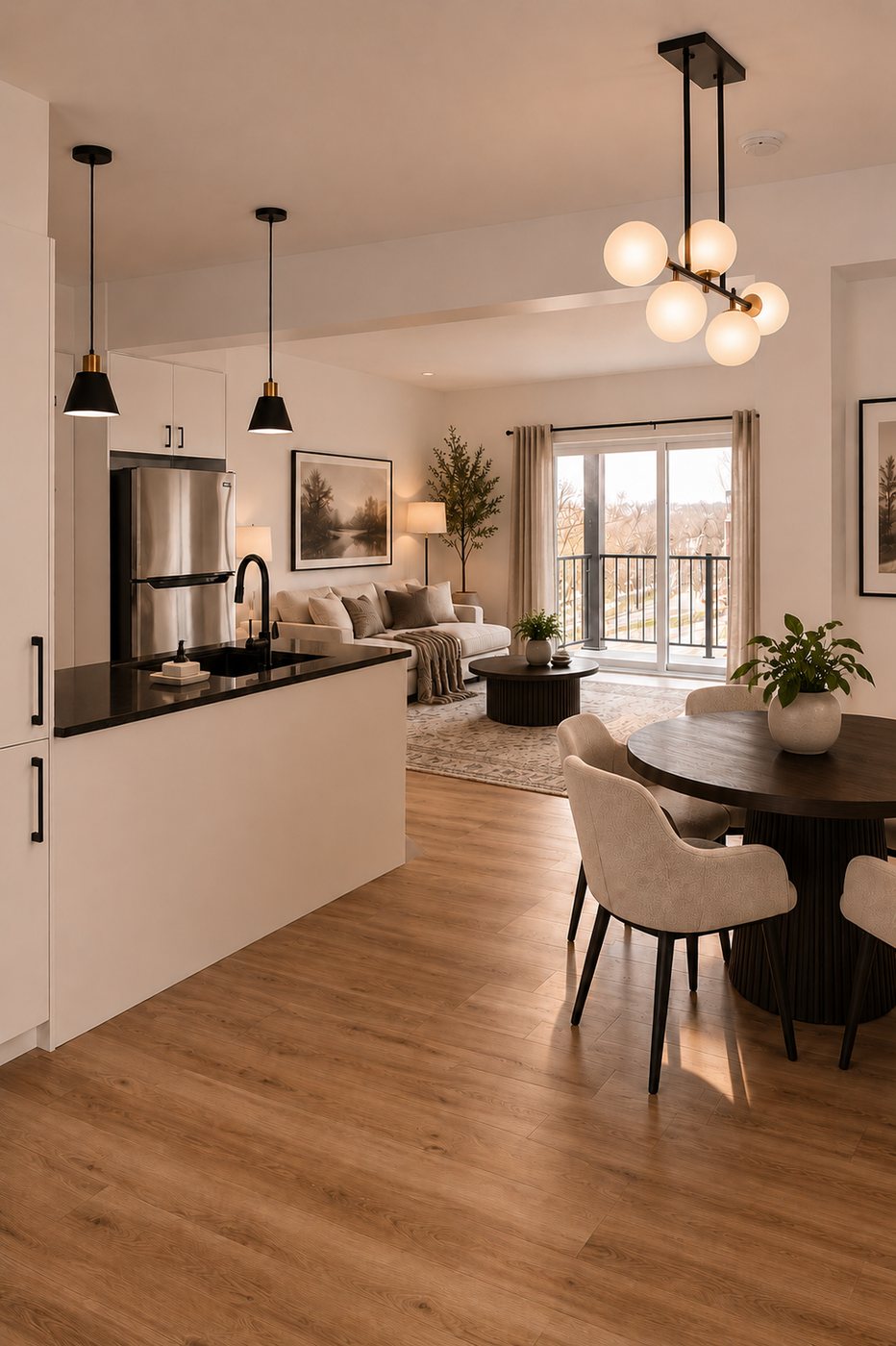 3½, Jardins de la Rivia – Phase I