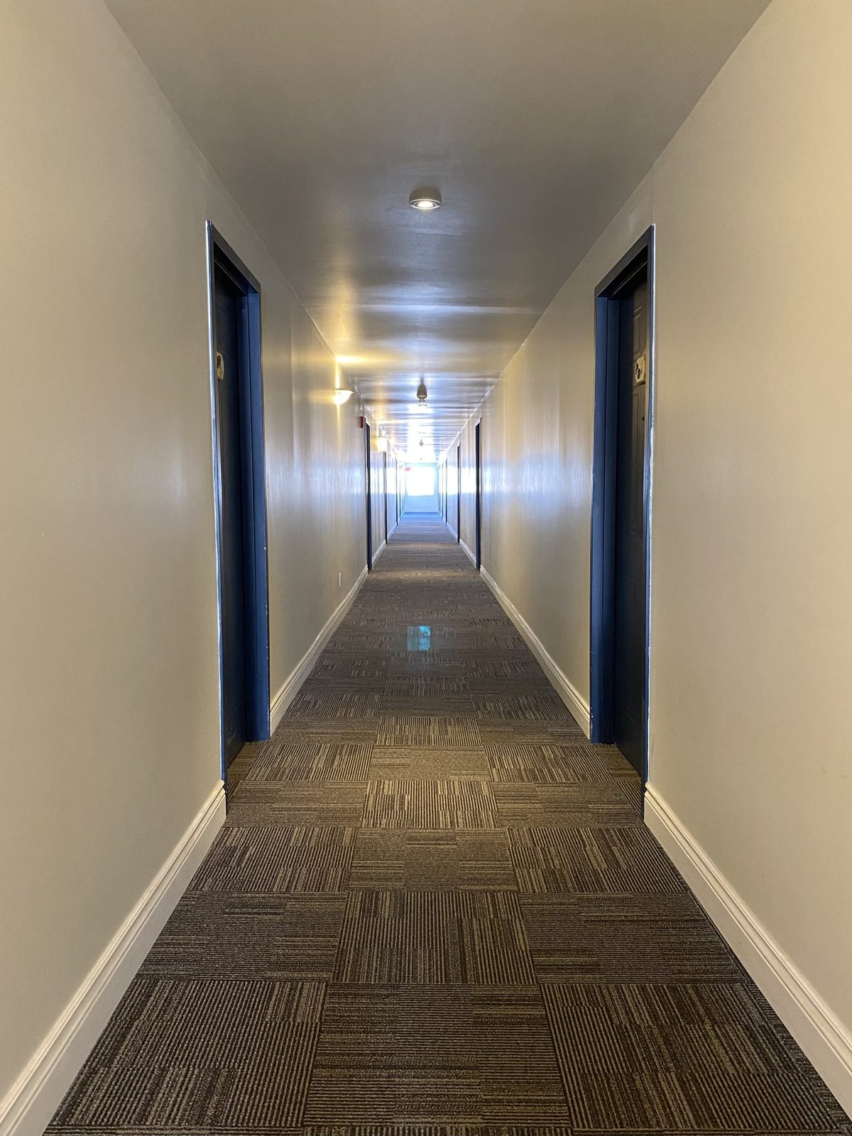 Couloir commun de l'immeuble